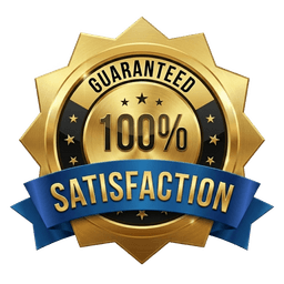 100% Satisfaction Guaranteed